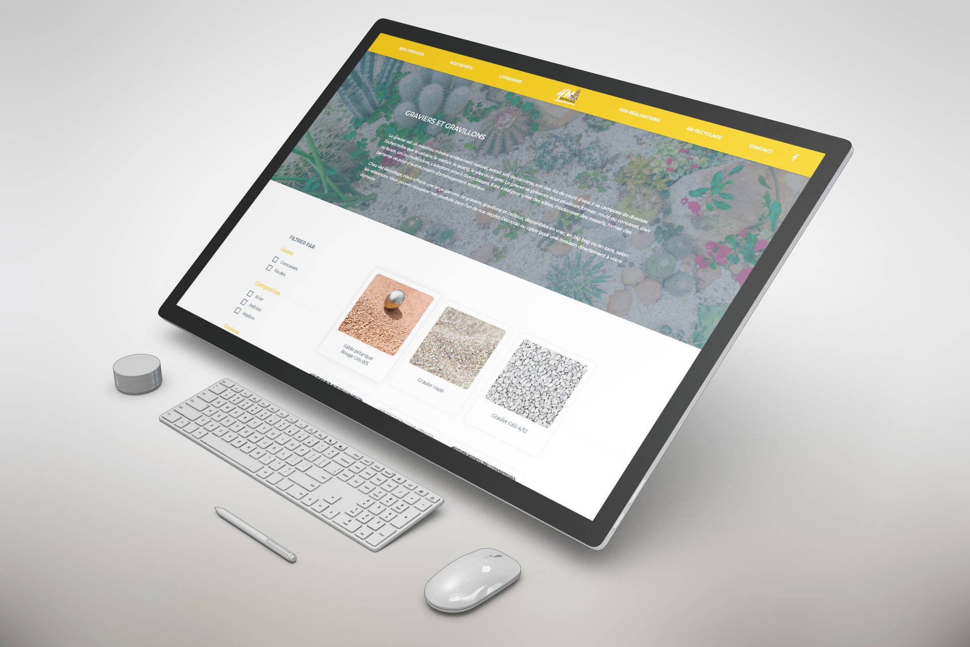 laptop site internet 4m recyclage