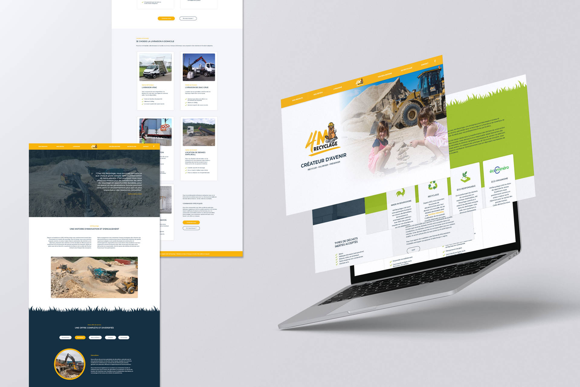 view site internet 4M Recyclage