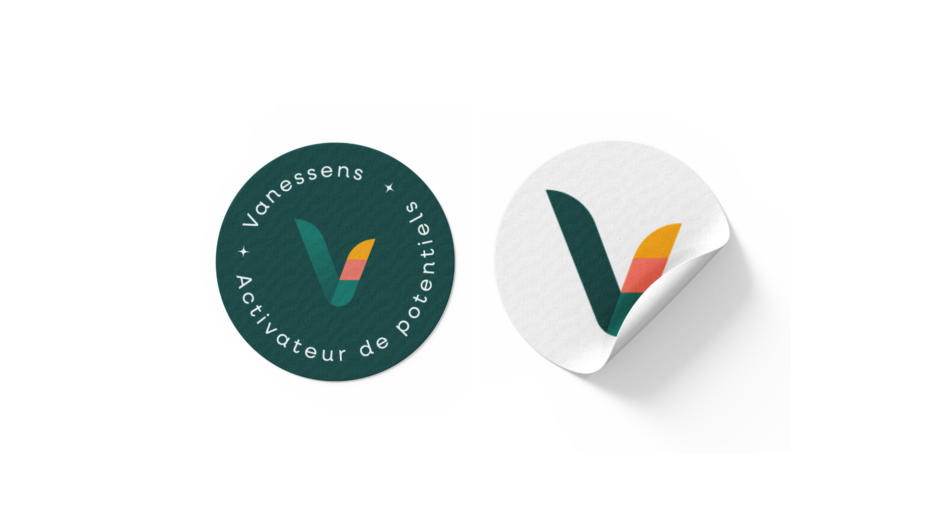 Stickers avec isotype Vanessens